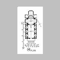 Venezia, Il Redentore, plan  Fletcher, Banister. A History of Architecture on the Comparative Method, Penn State University Libraries, flickr.jpg